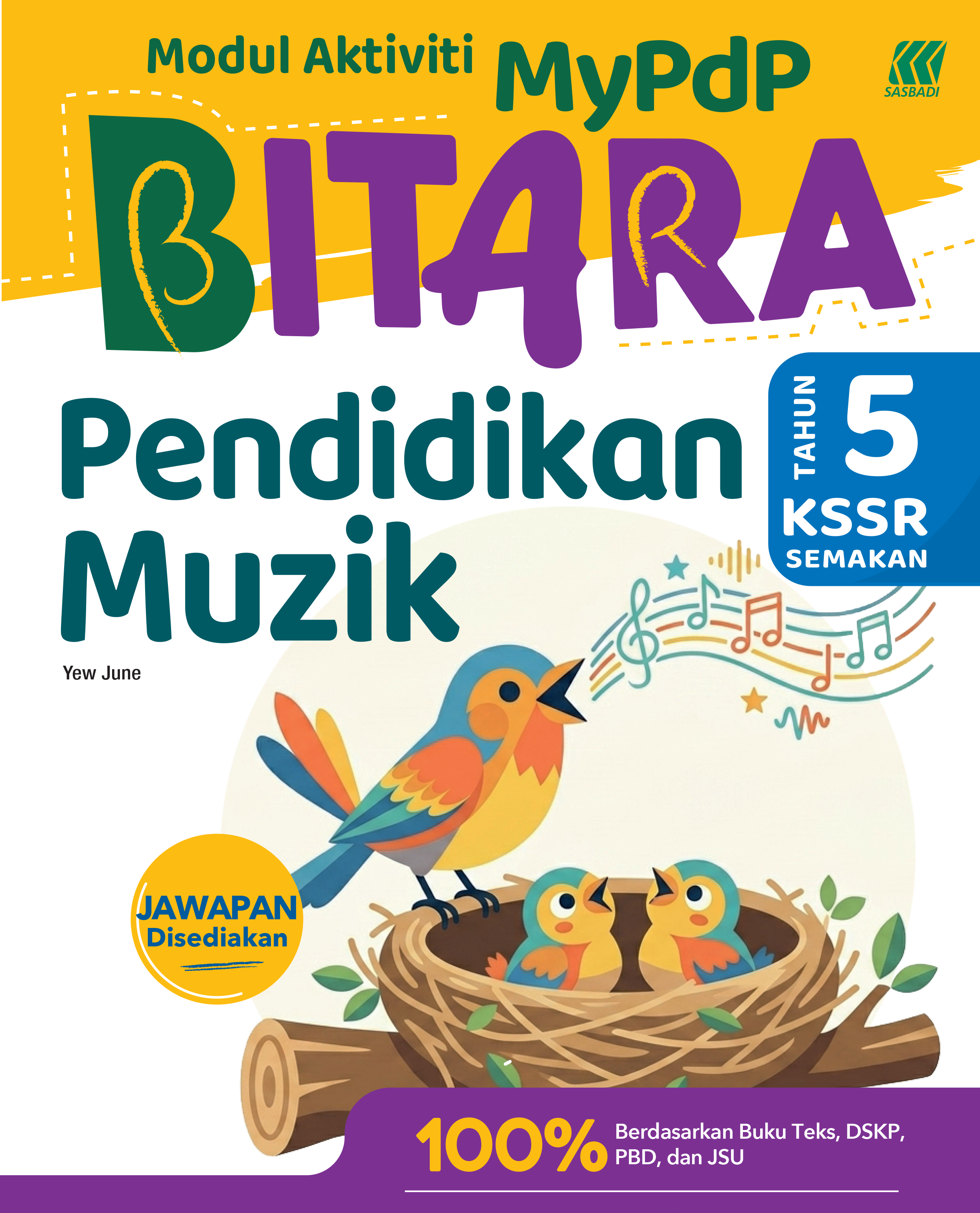MyPdP BITARA KSSR Muzik Tahun 5 (NM) Cover